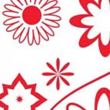 Ilustração para aplicação em louças