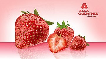 Ilustração de frutas