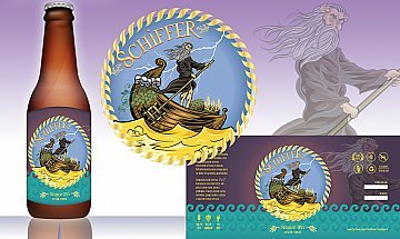 Design completo para Rótulo de Cerveja