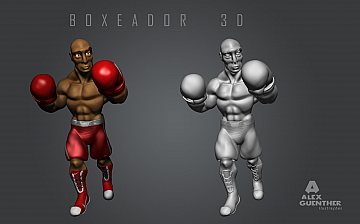 Boxeador 3D