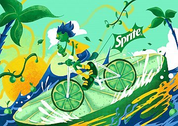Ilustração Sprite Summer