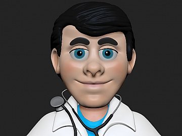 Médico 3d