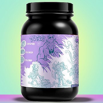 Design para rótulo de suplemento alimentar