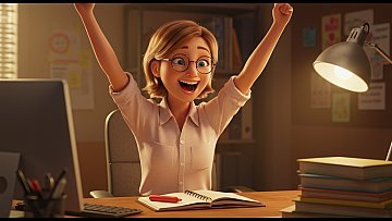 Vídeo com narrativa animada estilo 3d/ Disney