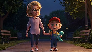 Vídeo com narrativa animada estilo 3d/ Disney