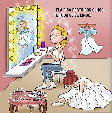 Livro A luz bailarina