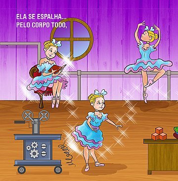 Livro A luz bailarina