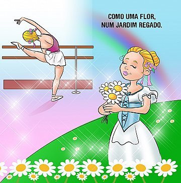 Livro A luz bailarina