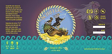 Rótulo de cerveja Schiffer