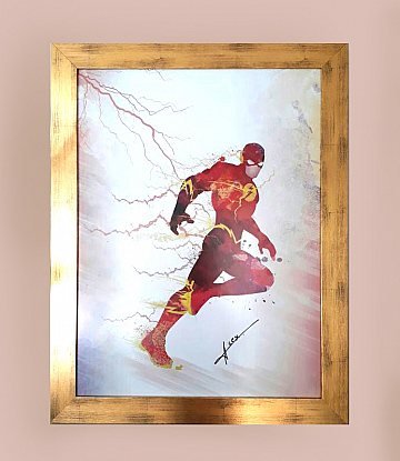 Ilustração de super quadros