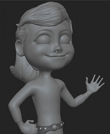 Ruby girl 3D