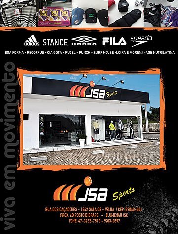 Publicidade  JSA Sports