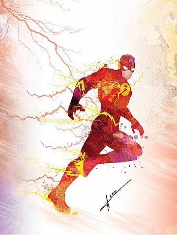 Ilustração de super quadros