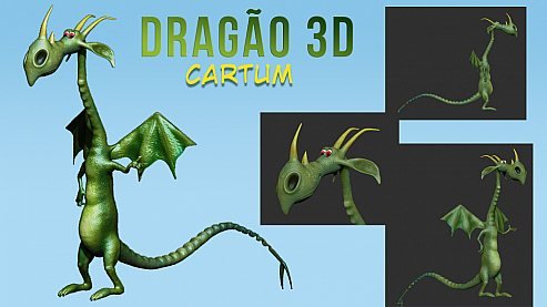 Dragão cartum