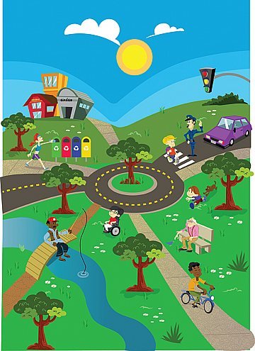 Ilustração de agenda Colegio Santo André (SP)