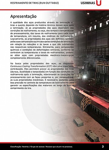 Apostila Técnica Usiminas