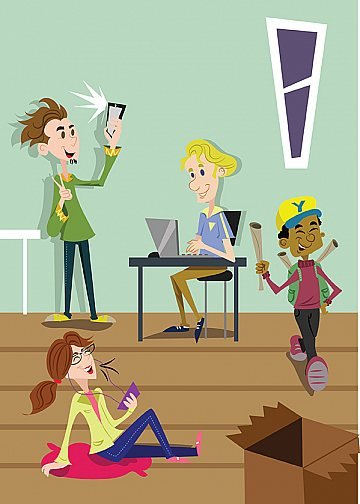 Ilustrações Colégio Santo André SP