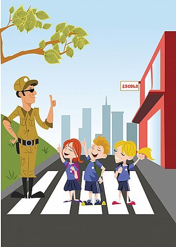 Ilustração de agenda Colegio Santo André (SP)