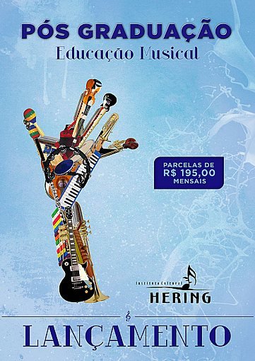 Cartaz Musical Hering Harmônicas