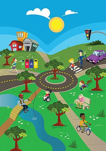 Ilustrações Colégio Santo André SP