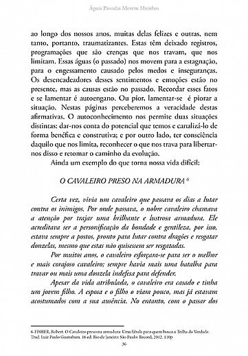 Livro: Águas Passadas Movem Moinhos