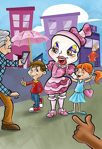 Nininha superpoderosa contra o monstro do preconceito