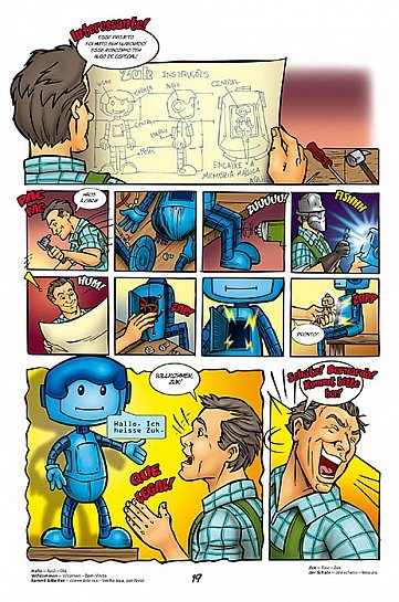 Revista em quadrinhos Vem pra Pomerode