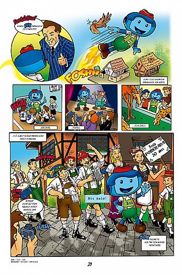 Revista em quadrinhos Vem pra Pomerode