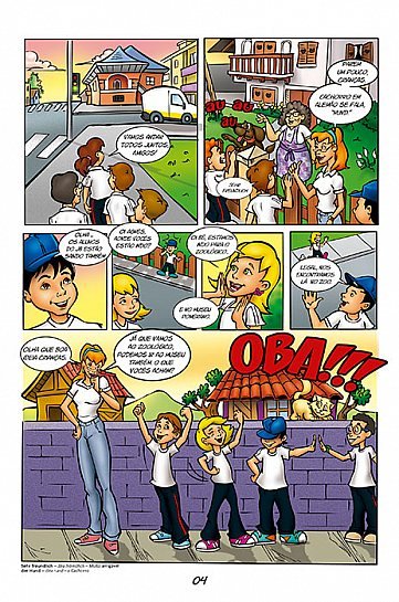 Revista em quadrinhos Vem pra Pomerode