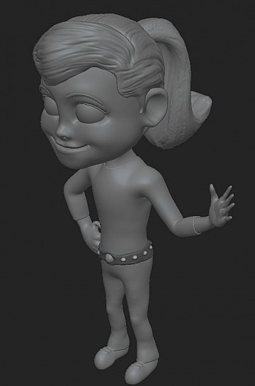 Ruby girl 3D