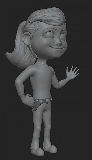 Ruby girl 3D