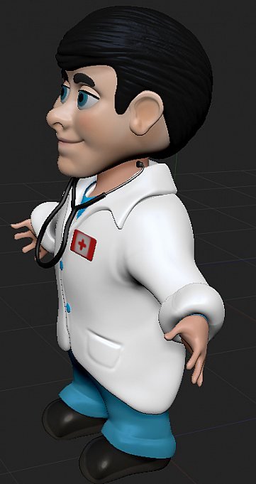 Médico 3d