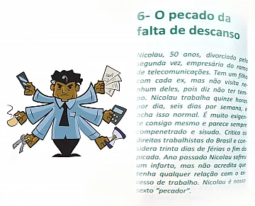 Os 7 pecados capitais contra aá saude