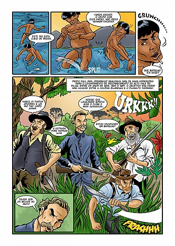 História em quadrinhos- Indígenas do Alto Vale do Itajaí