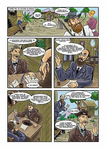 História em quadrinhos- Indígenas do Alto Vale do Itajaí