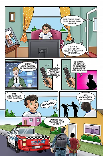 HQ- Meninos pelo fim da violência contra meninas e mulheres