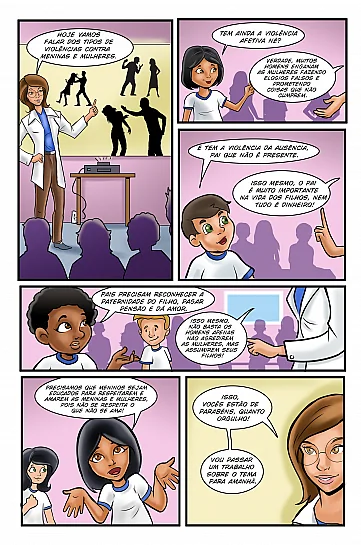 HQ- Meninos pelo fim da violência contra meninas e mulheres